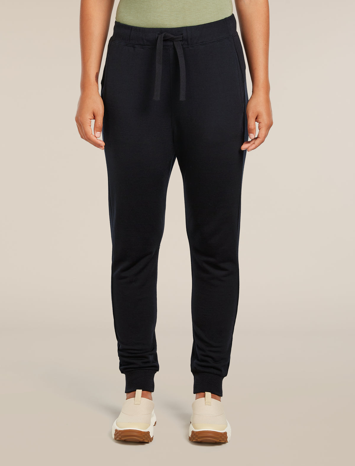 Women's Merino Blend 200 Crush Pants Black - 1