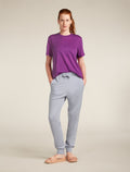 Women's Merino Blend 200 Crush Pants Grey quartz - 3