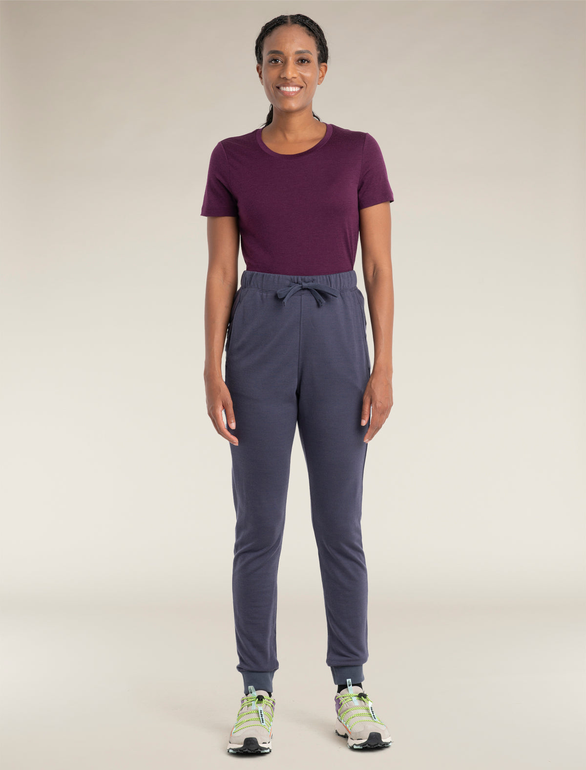 Women's Merino Blend 200 Crush Pants Graphite - 3