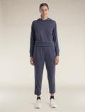 Women's Merino Blend 200 Crush Long Sleeve Hoodie Graphite - 3