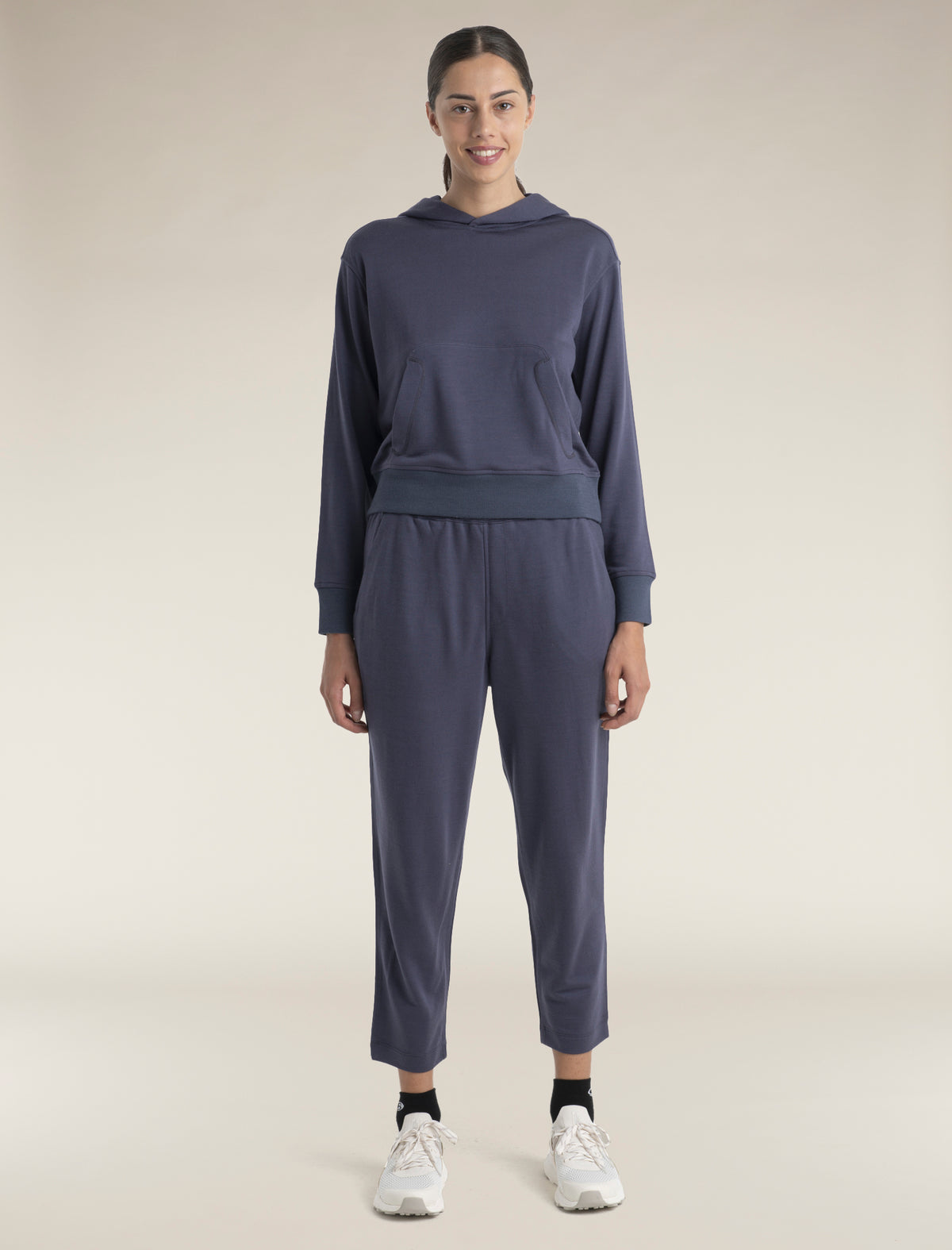 Women's Merino Blend 200 Crush Ankle Pants Graphite - 3