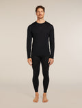 Men's Merino Speed Winter 28" Tights Black - 3
