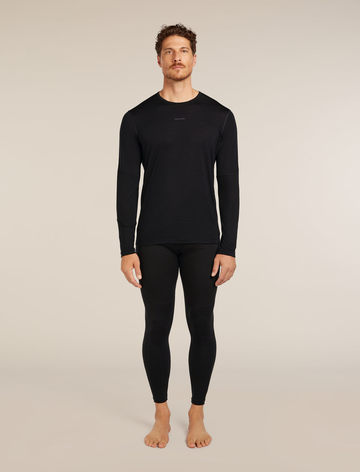 Men's Merino Speed Winter 28" Tights Black - 3