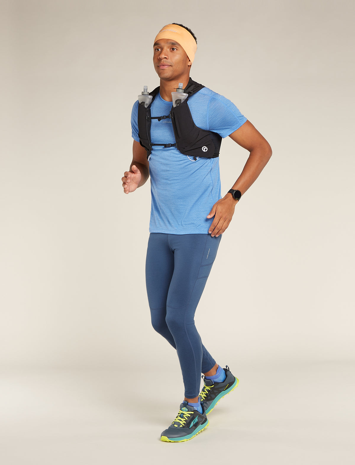 Men's Merino Speed Winter 28" Tights Dawn - 4