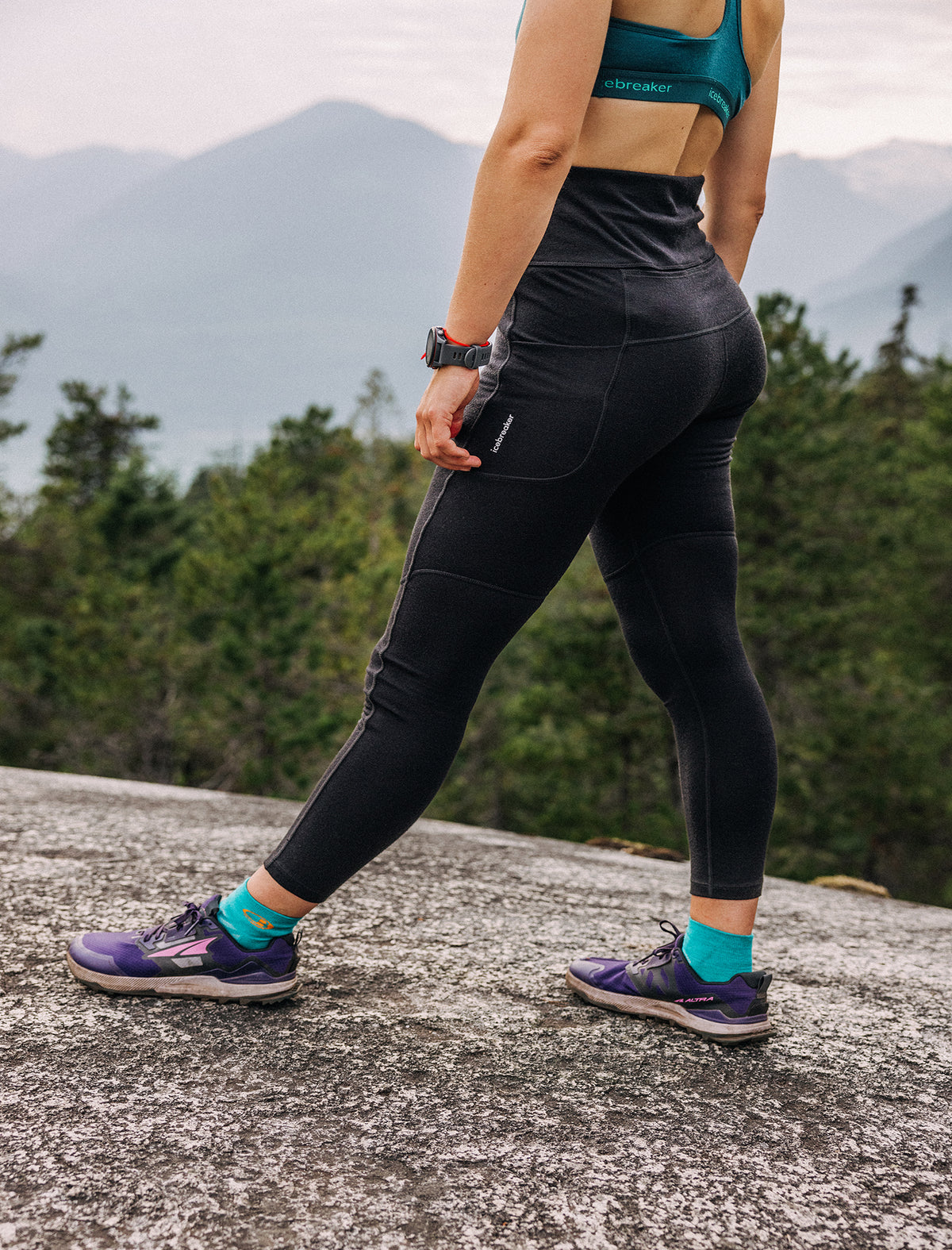 Women's Merino Speed Winter 25" Tights Black - 13