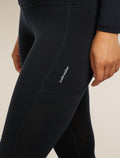 Women's Merino Speed Winter 25" Tights Black - 14