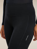 Women's Merino Speed Winter 25" Tights Black - 15