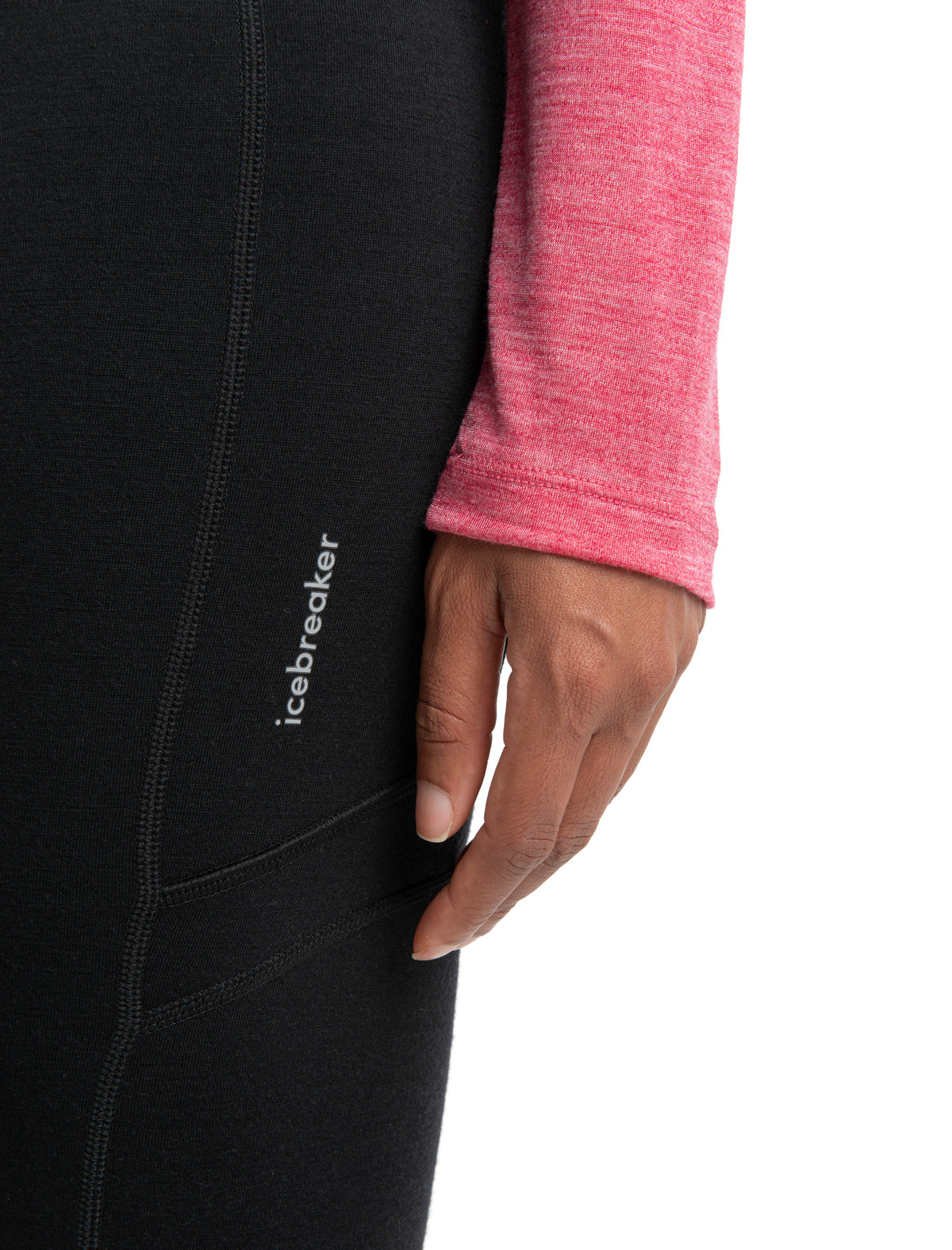 Women's Merino Speed Winter 25" Tights Black - 5