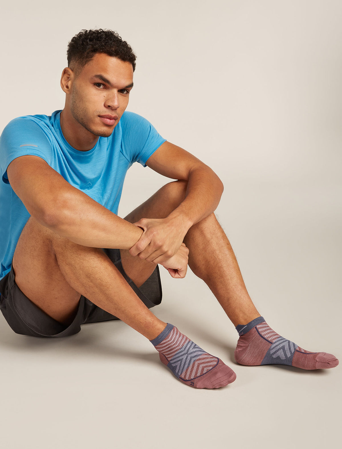 Men's Merino Blend Run+ Ultralight Micro Socks  - 2
