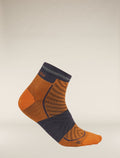 Men's Merino Blend Run+ Ultralight Mini Socks Ray/Graphite - 4