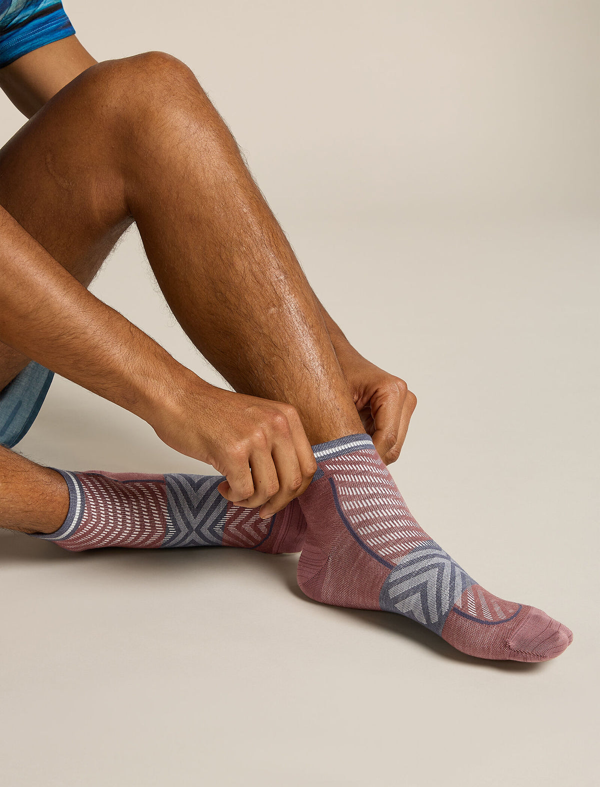Men's Merino Blend Run+ Ultralight Mini Socks  - 2
