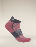 Women's Merino Run+ Ultralight Micro Socks Deco/Graphite - 4
