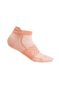 Women's Merino Run+ Ultralight Micro Socks Glow/Tang - 3