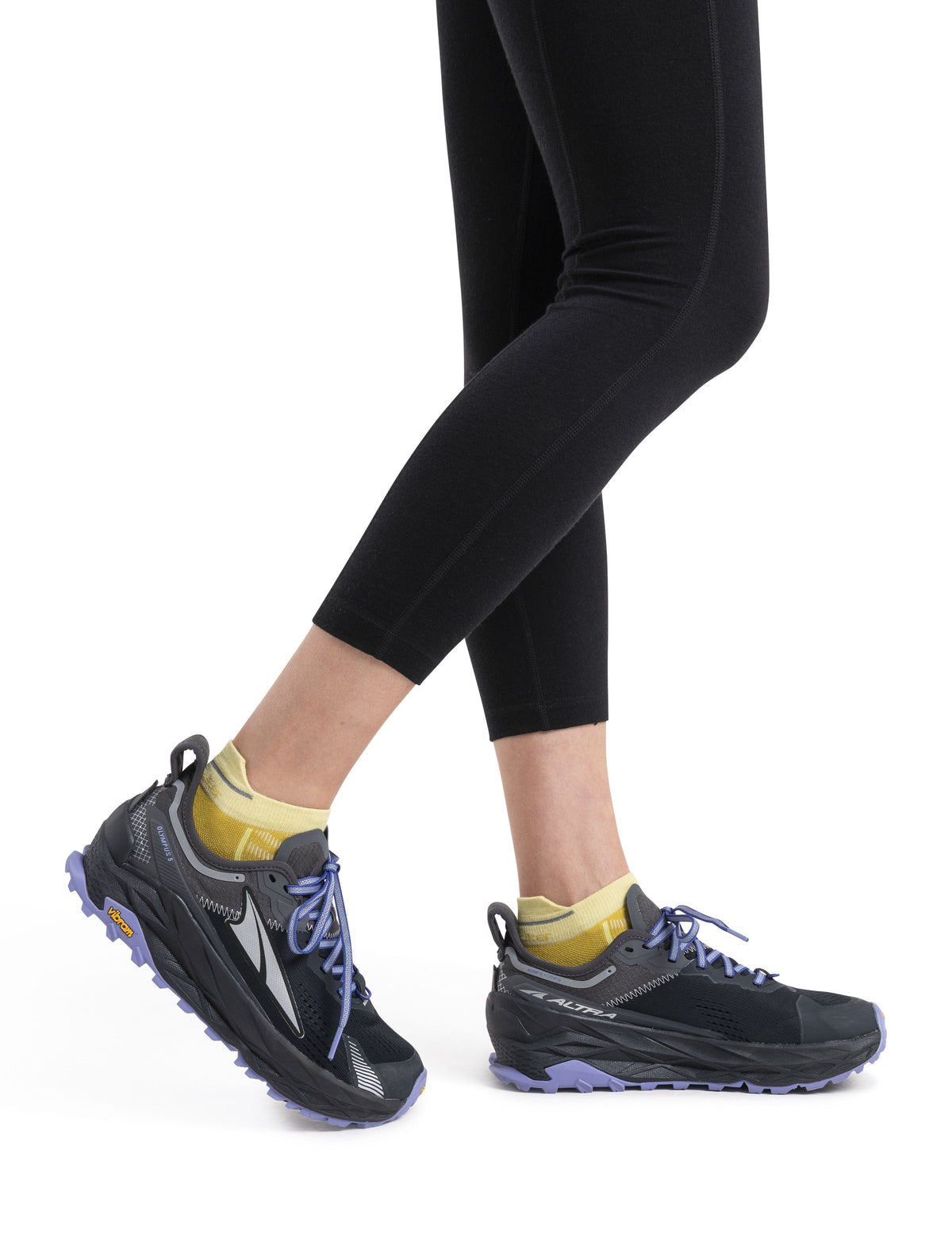 Women's Merino Run+ Ultralight Micro Socks Lux/Lucid - 2
