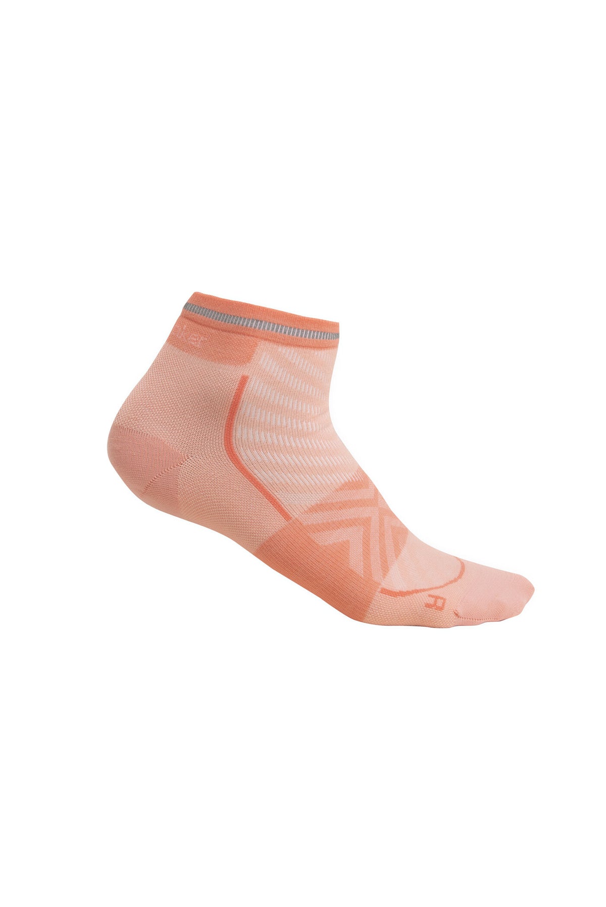 Women's Merino Blend Run+ Ultralight Mini Socks Glow/Tang - 3