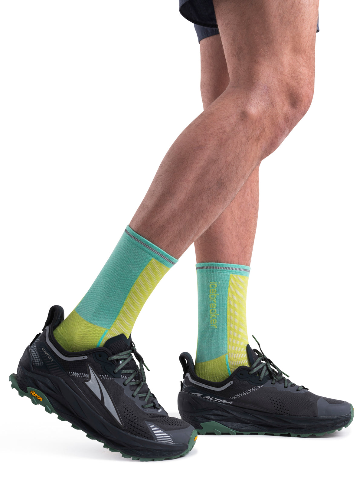 Men's Merino Blend Run+ Ultralight Crew Socks  - 2