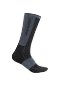 Women's Merino Blend Run+ Ultralight Crew Socks Black/Graphite - 5