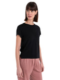 Women's Merino 200 The North Face x icebreaker T-Shirt Black - 1