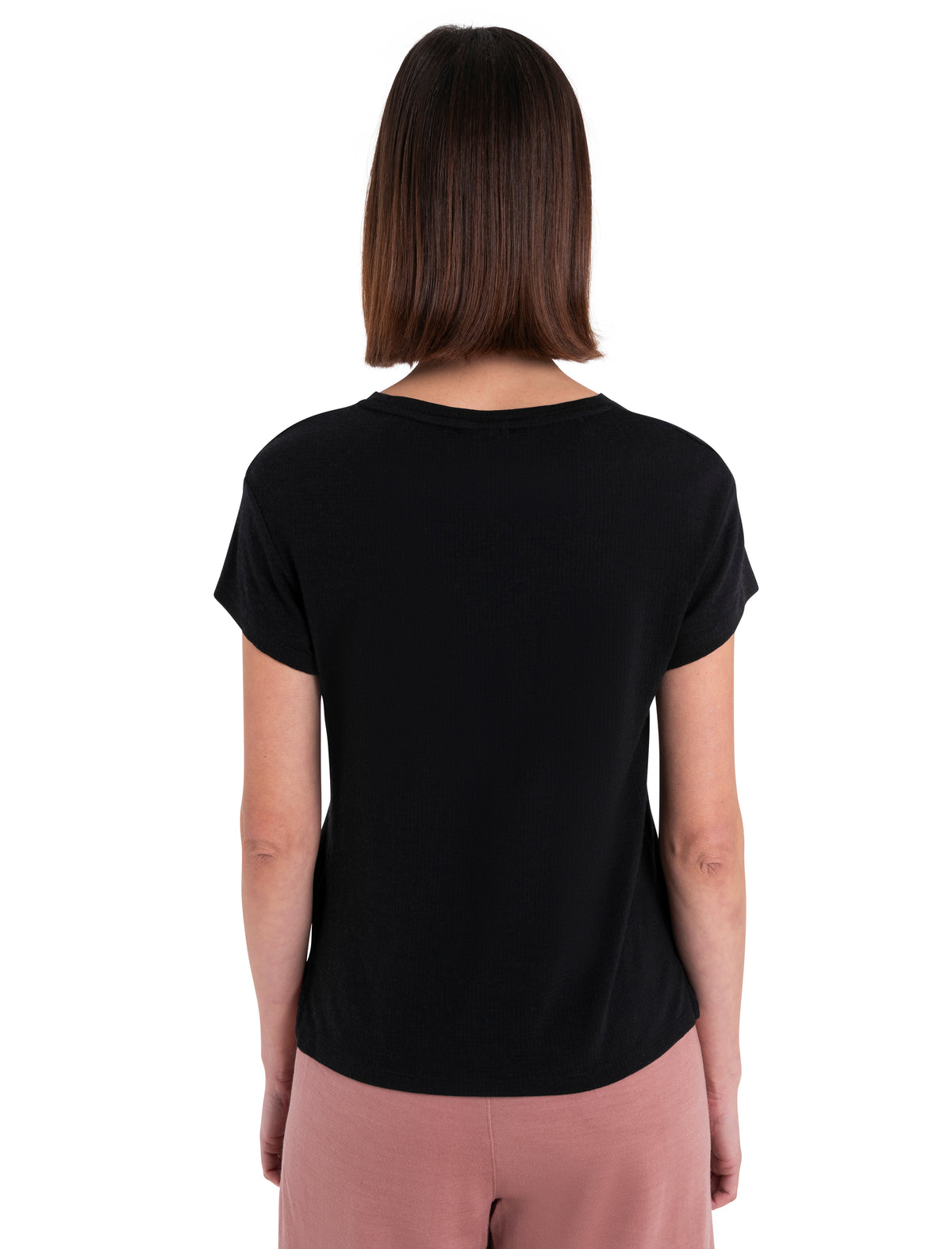 Women's Merino 200 The North Face x icebreaker T-Shirt Black - 2