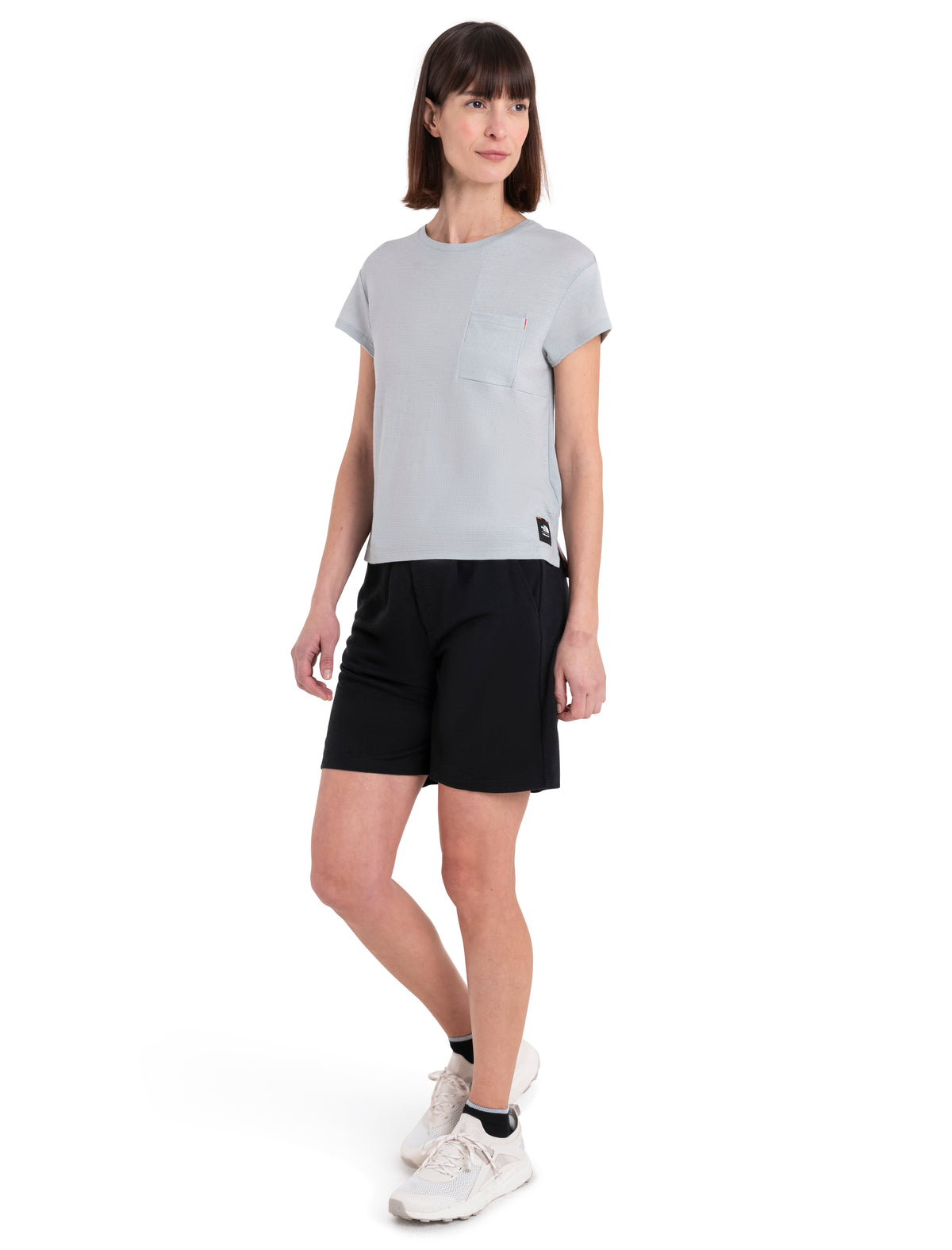 Women's Merino 200 The North Face x icebreaker T-Shirt Ether - 3