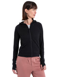Women's Merino Blend 200 Realfleece™ The North Face x icebreaker Long Sleeve Zip Hoodie  - 5
