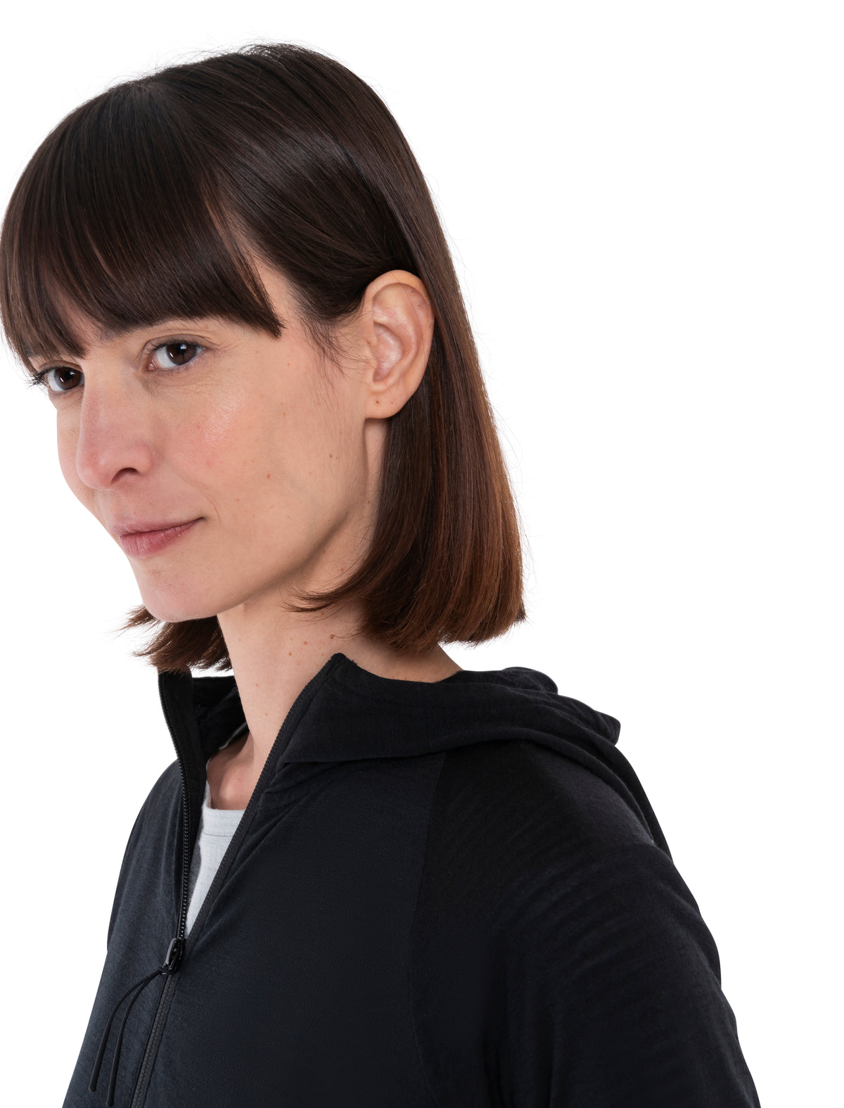 Women's Merino Blend 200 Realfleece™ The North Face x icebreaker Long Sleeve Zip Hoodie  - 7