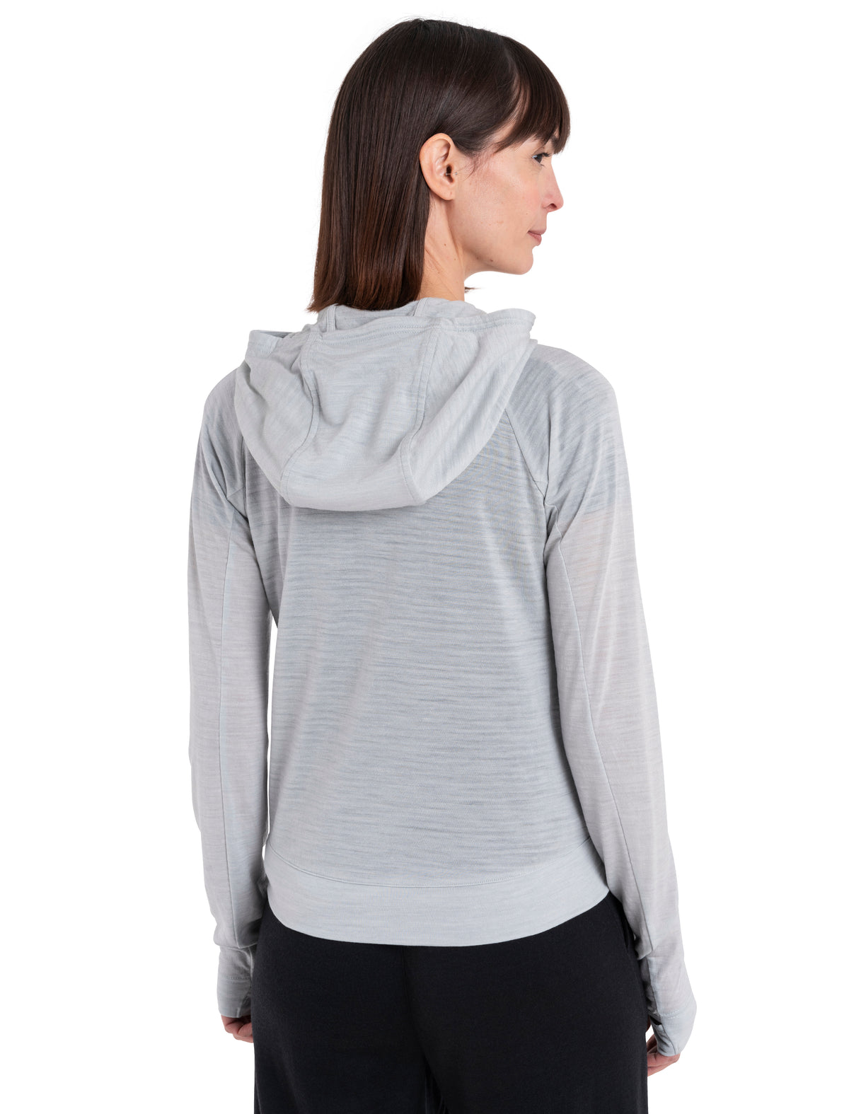Women's Merino Blend 200 Realfleece™ The North Face x icebreaker Long Sleeve Zip Hoodie  - 2