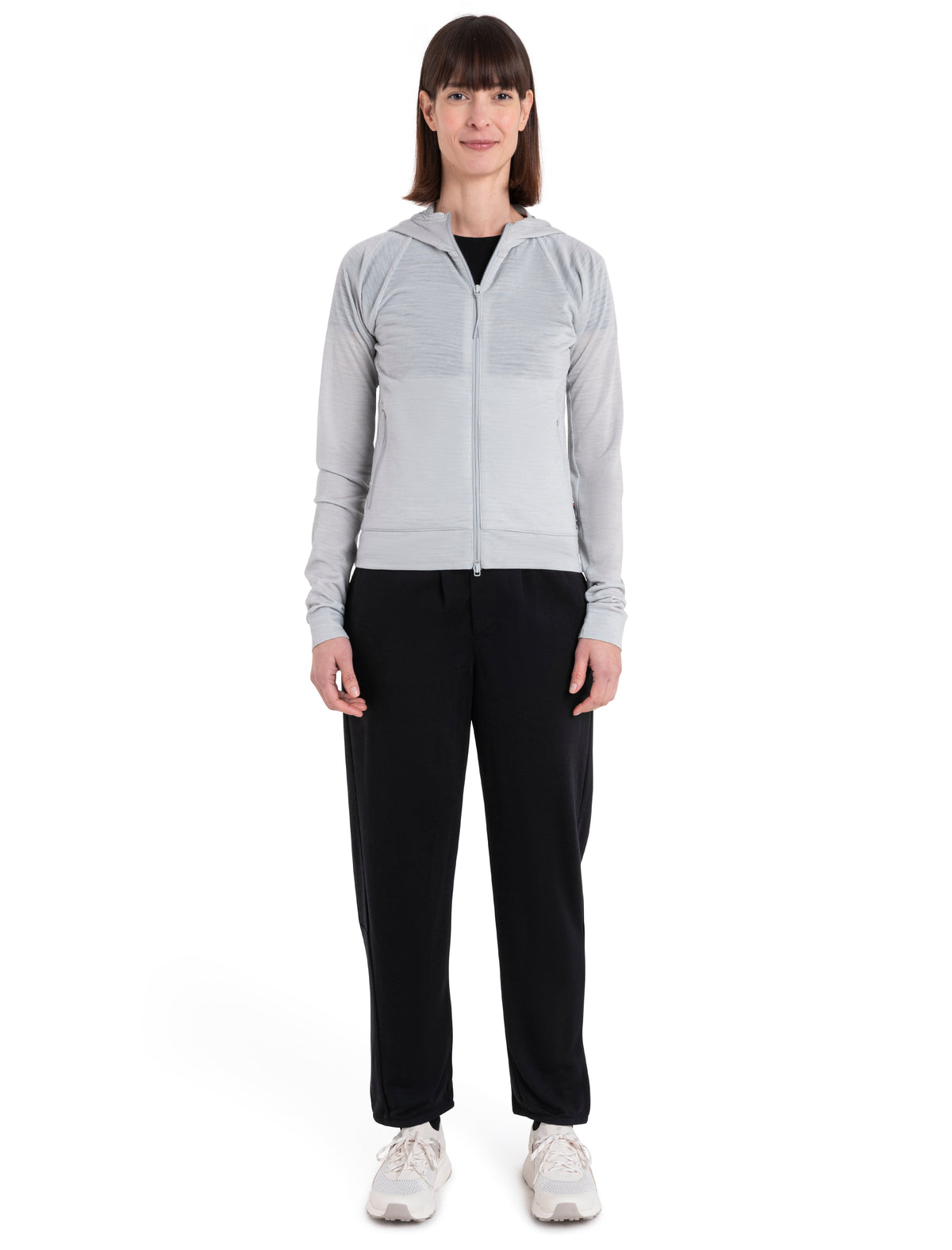 Women's Merino Blend 200 Realfleece™ The North Face x icebreaker Long Sleeve Zip Hoodie  - 3