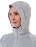 Women's Merino Blend 200 Realfleece™ The North Face x icebreaker Long Sleeve Zip Hoodie  - 6