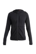 Men's Merino Blend 200 Realfleece™ The North Face x icebreaker Long Sleeve Zip Hoodie Black - 7
