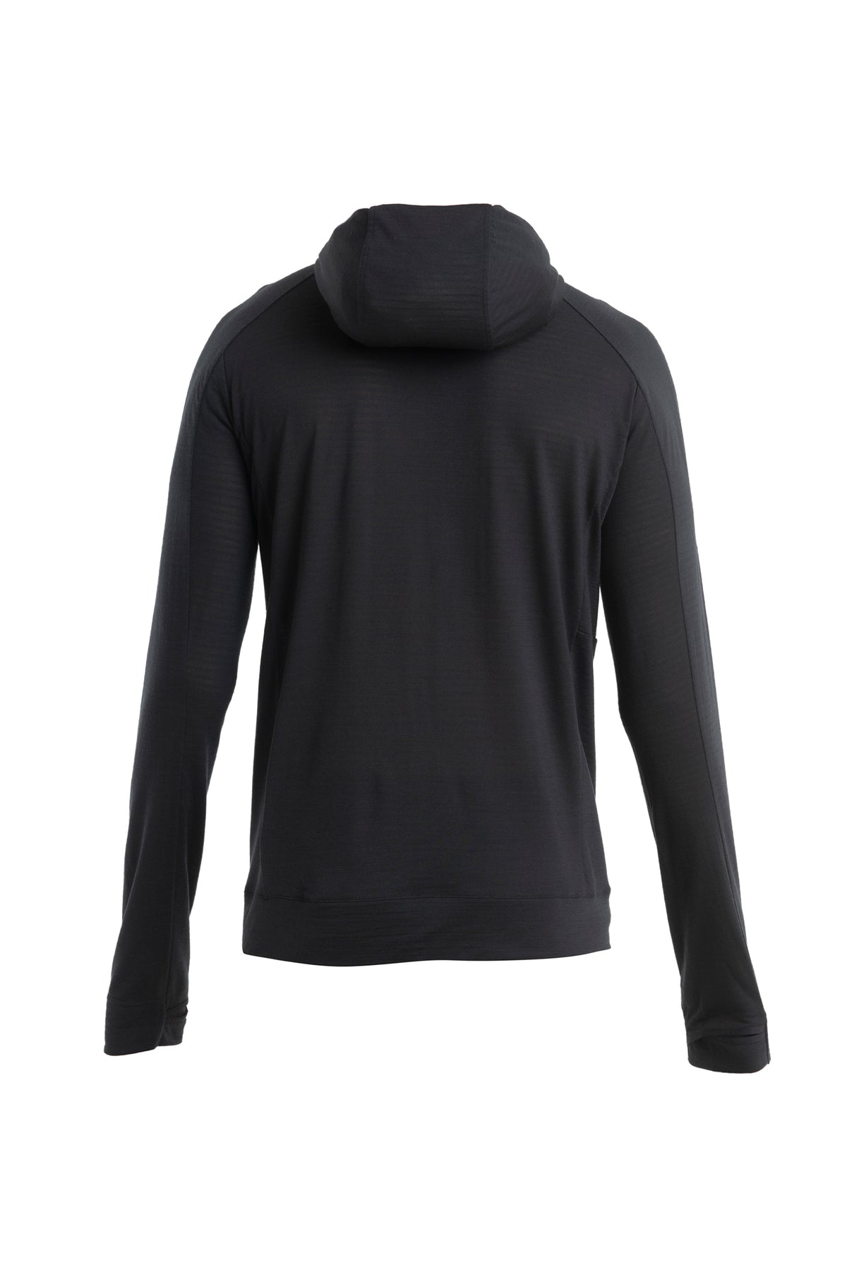 Men's Merino Blend 200 Realfleece™ The North Face x icebreaker Long Sleeve Zip Hoodie Black - 8