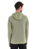 Men's Merino Blend 200 Realfleece™ The North Face x icebreaker Long Sleeve Zip Hoodie Oil/Black/Silver - 2