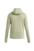 Men's Merino Blend 200 Realfleece™ The North Face x icebreaker Long Sleeve Zip Hoodie Oil/Black/Silver - 9