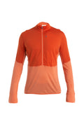 Men's Merino Blend 200 Realfleece™ Descender Long Sleeve Half Zip Jacket Molten/Ember - 7