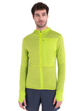 Men's Merino Blend 200 Realfleece™ Descender Long Sleeve Zip Hoodie Hyper - 1