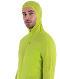 Men's Merino Blend 200 Realfleece™ Descender Long Sleeve Zip Hoodie Hyper - 4