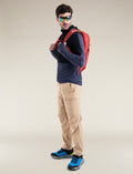 Men's Merino Blend 200 Realfleece™ Descender Long Sleeve Zip Hoodie Black/Graphite - 4