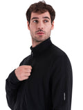 Men's Merino 260 Quantum Long Sleeve Zip Jacket Black - 9