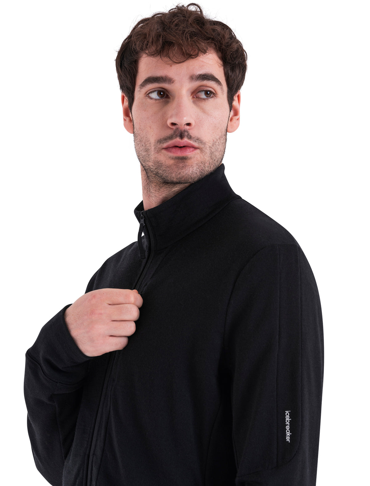 Men's Merino 260 Quantum Long Sleeve Zip Jacket Black - 9