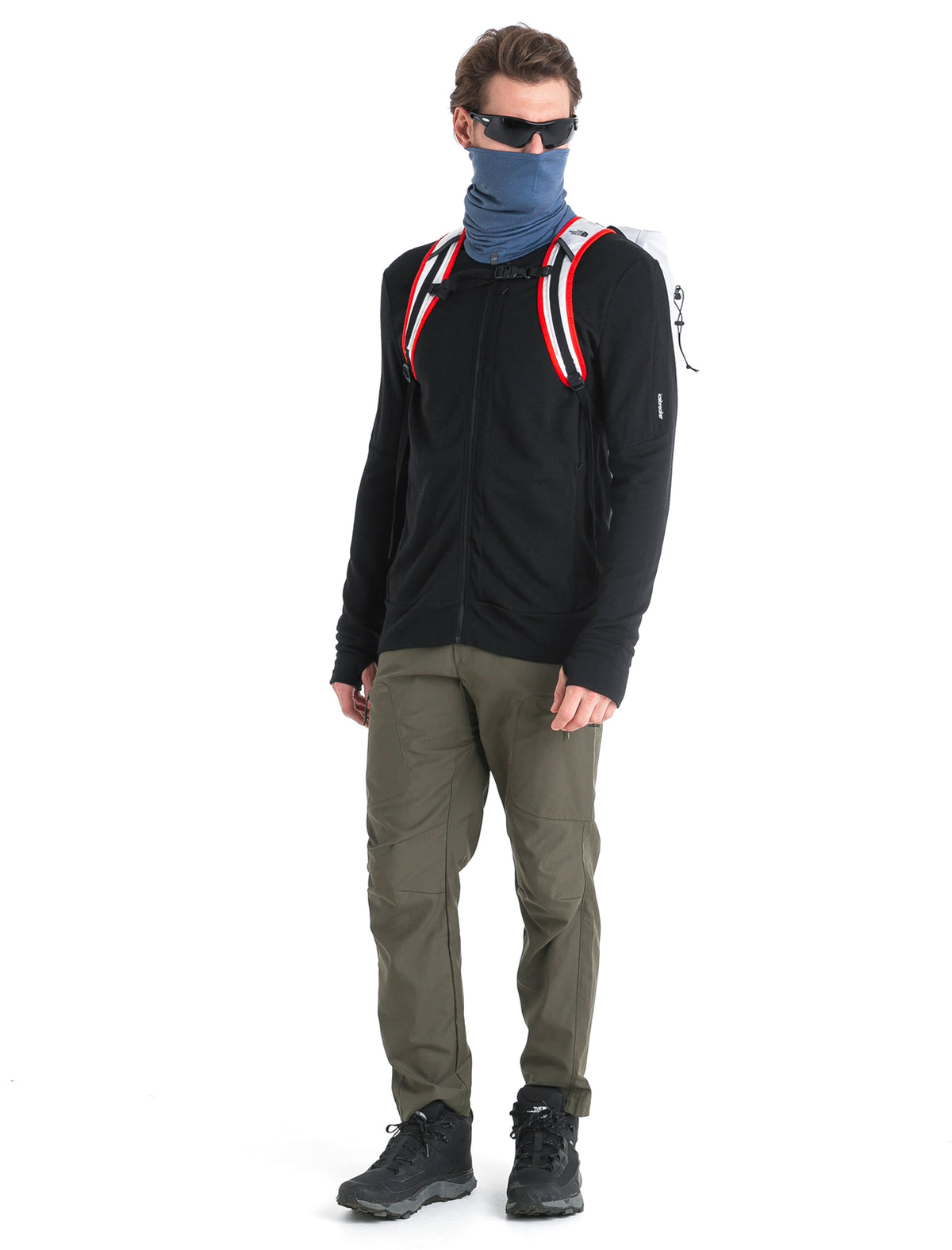 Men's Merino 260 Quantum Long Sleeve Zip Jacket Black - 6