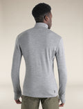 Men's Merino 260 Quantum Long Sleeve Zip Jacket Metro Heather - 2