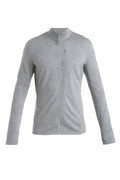 Men's Merino 260 Quantum Long Sleeve Zip Jacket Metro Heather - 5