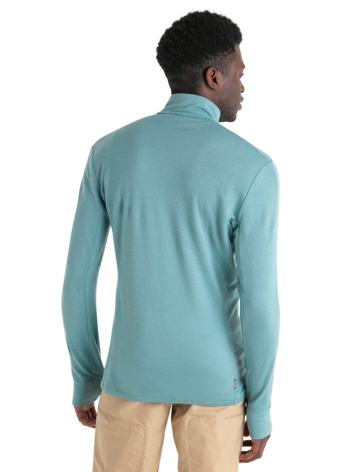 Men's Merino 260 Quantum Long Sleeve Zip Jacket Cloud Ray - 2
