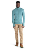 Men's Merino 260 Quantum Long Sleeve Zip Jacket Cloud Ray - 3