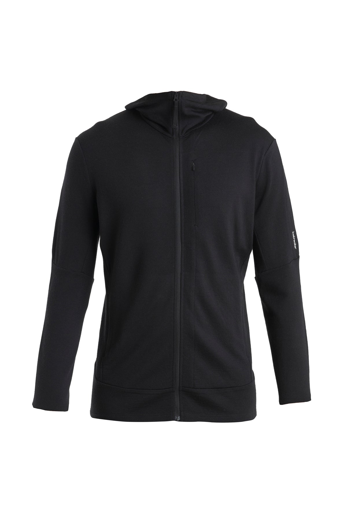 Men's Merino 260 Quantum Long Sleeve Zip Hoodie Black - 13