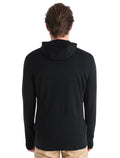 Men's Merino 260 Quantum Long Sleeve Zip Hoodie Black - 8