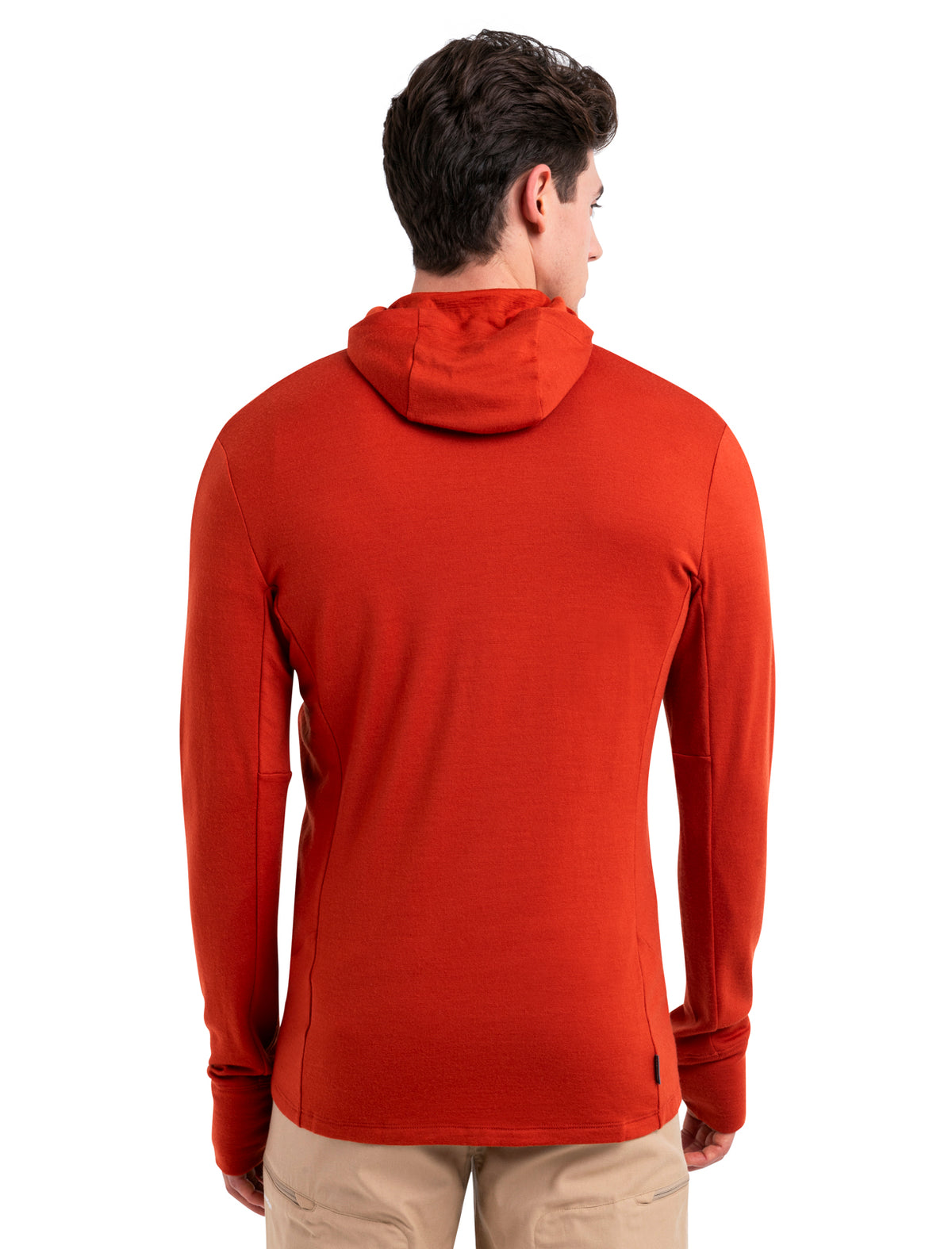 Men's Merino 260 Quantum Long Sleeve Zip Hoodie Molten - 2
