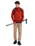 Men's Merino 260 Quantum Long Sleeve Zip Hoodie Molten - 3
