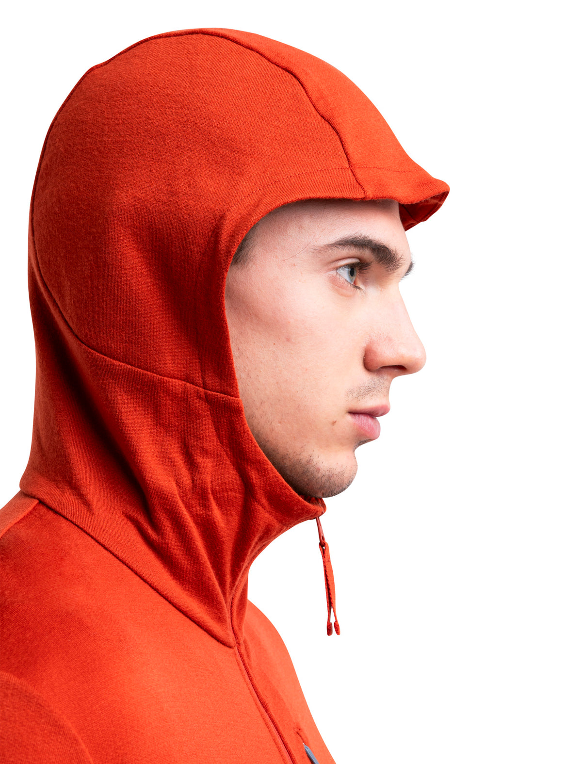 Men's Merino 260 Quantum Long Sleeve Zip Hoodie Molten - 8