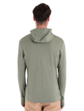 Men's Merino 260 Quantum Long Sleeve Zip Hoodie Lichen/Hyper - 2